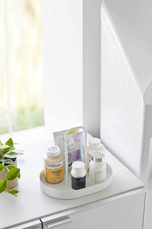 Yamazaki Home Vanity Tray with Handle