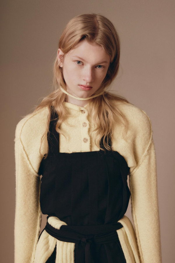 Rus Shisen Cardigan - Butter
