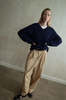 Shaina Mote Paolo V-Neck Sweater - Dark Iris - Thumbnail 3