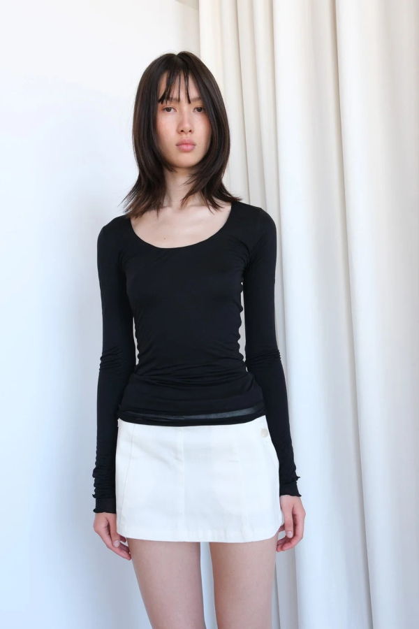 Geel Siena Top - Black