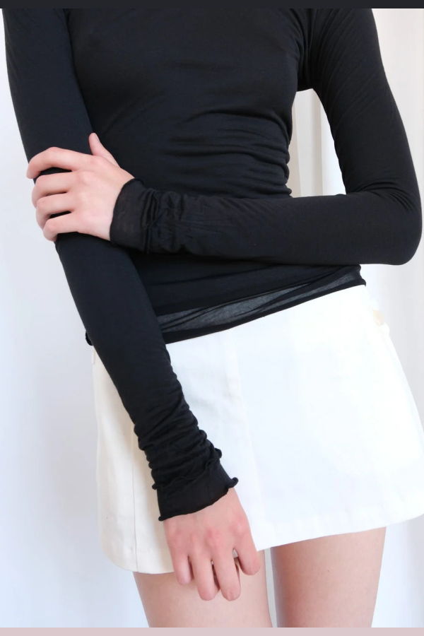 Geel Siena Top - Black