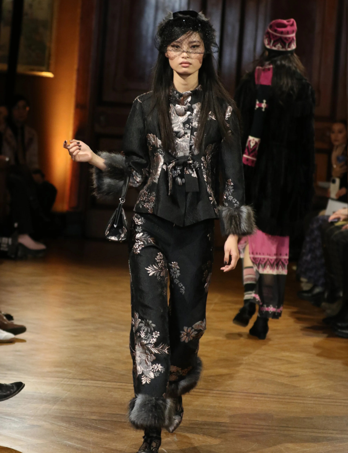 Anna Sui Arcadia Brocade Jacket - Image 2 of 2