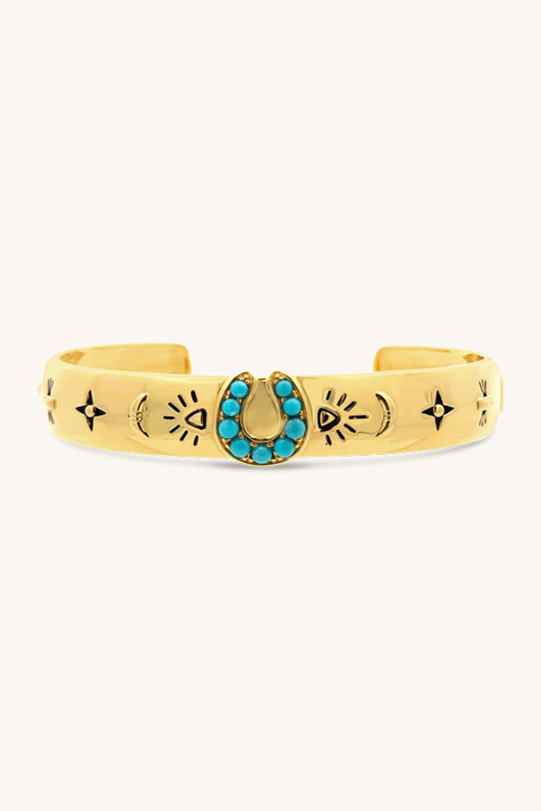 Sierra Winter Jewelry Lucky Stars Cuff Bracelet