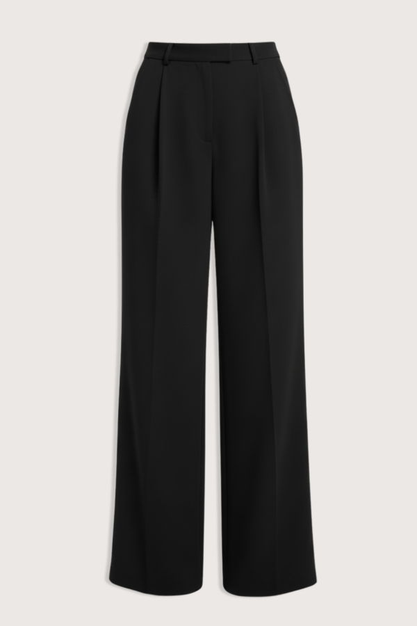 Nonchalant Label Alexis Mid Rise Trouser - Black