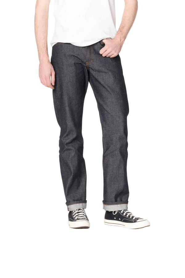 Naked & Famous True Guy Dia De Los Muertos Selvedge Jeans