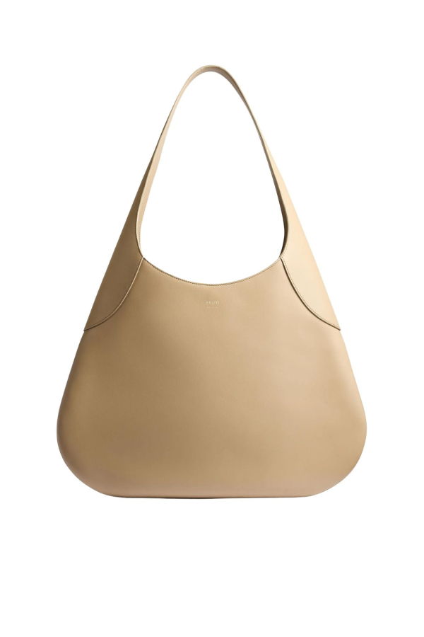 khaite Joan Large Hobo Bag - Toffee