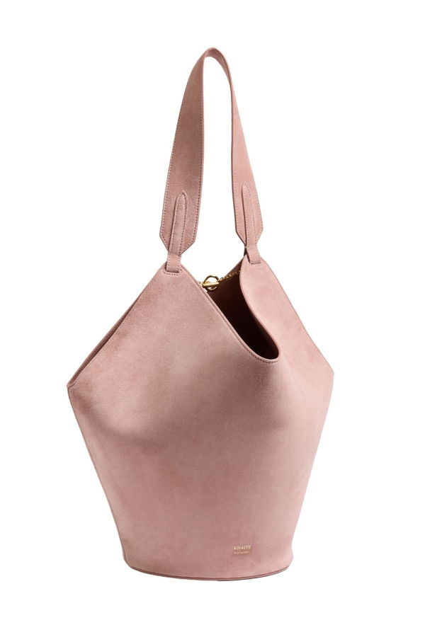 Khaite Lotus Mini Tote - Dusty Pink