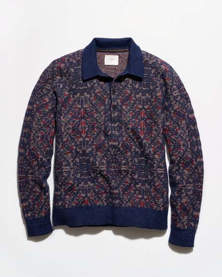 Our Legacy Evening Polo - Soft Duke Argyle | Garmentory