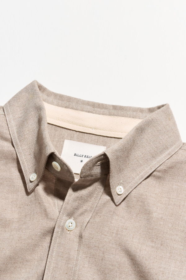 Billy Reid Tuscumbia Classic Shirt - Tan