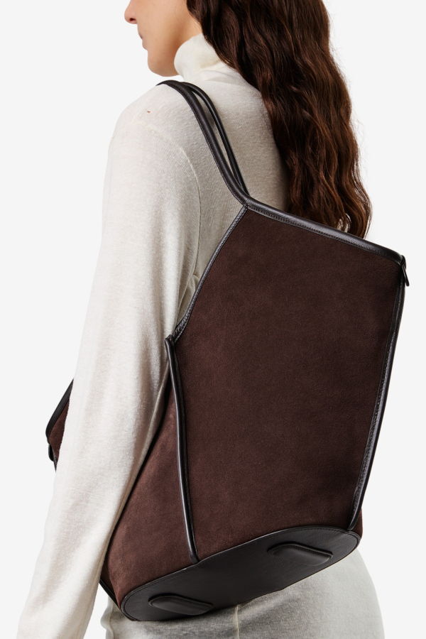 Hereu Calella Suede Tote Bag