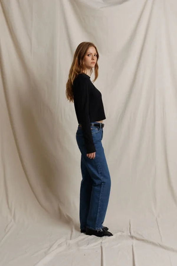 Perfect White Tee Ivanna Micro Modal LS Tee