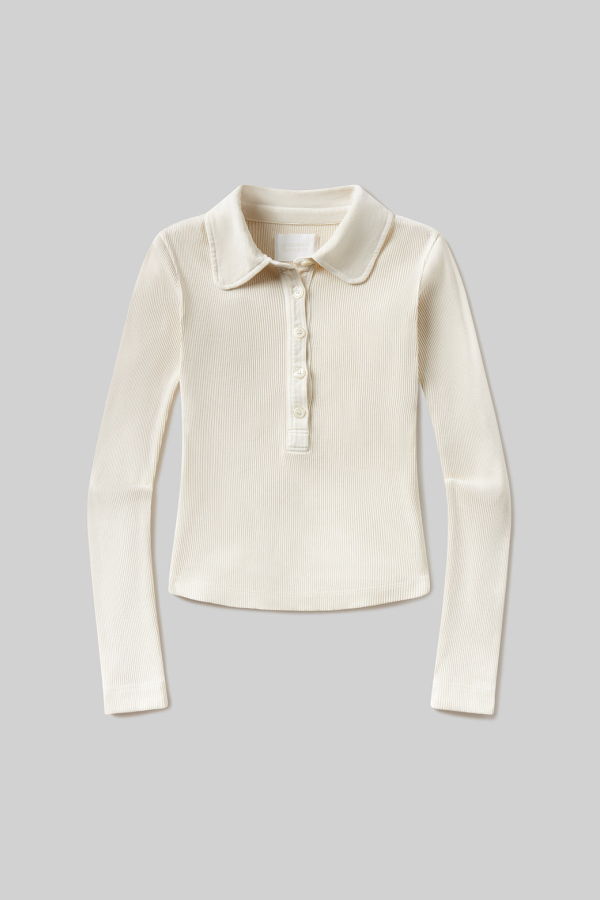 Citizens of Humanity Brea 60s Polo - Off White