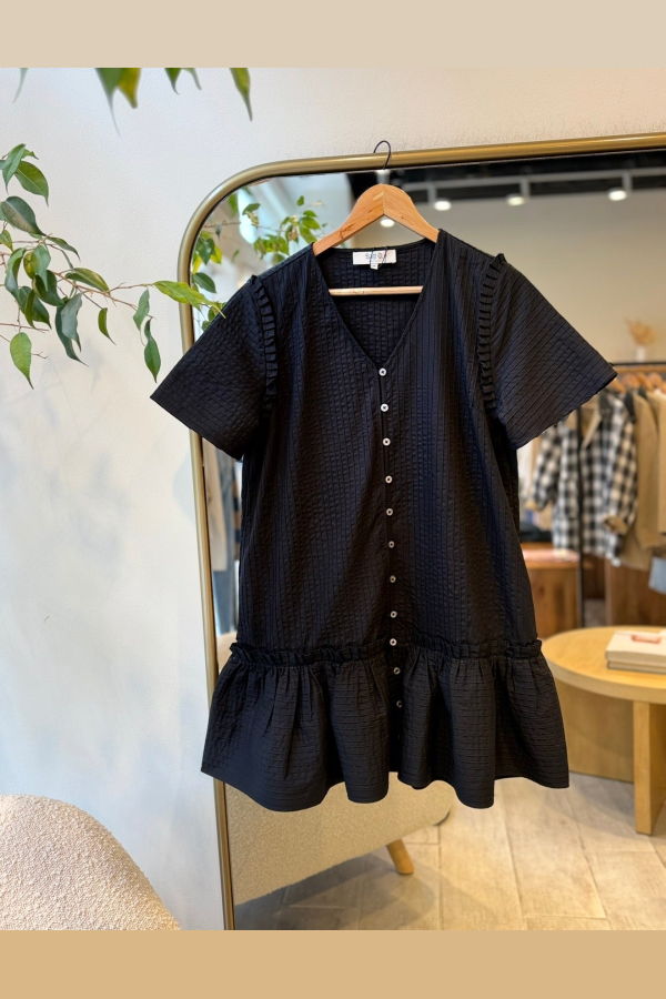 Sea NY Roni Mini Dress - Black