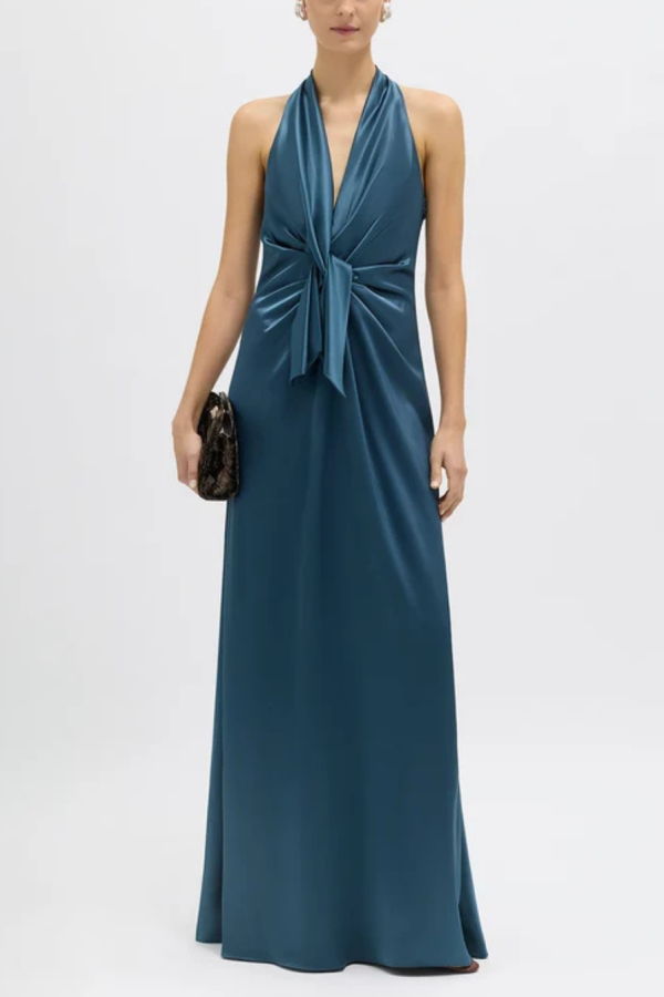 Atelier Delphine Ava Gown - Peacock Blue
