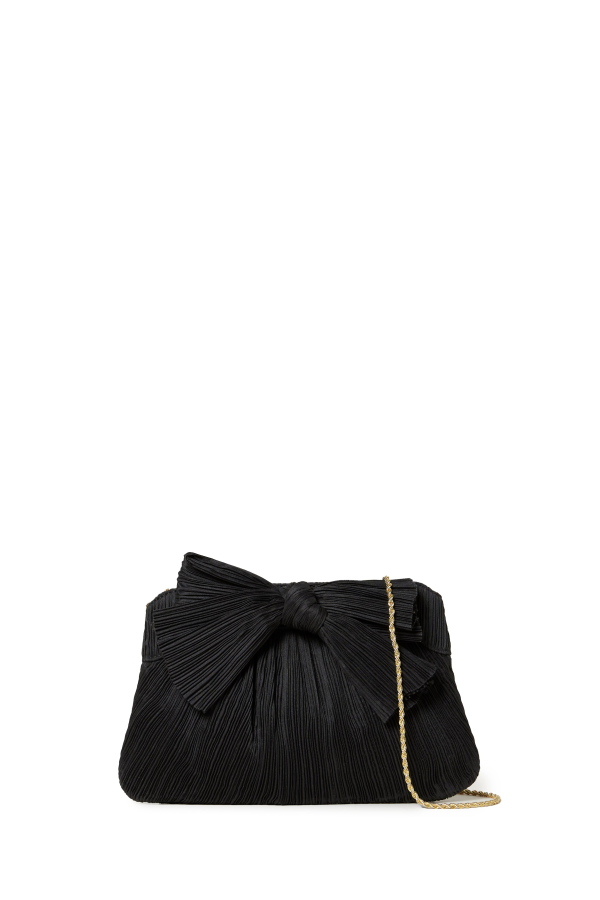 Loeffler Randall Rayne Bow Clutch - Black