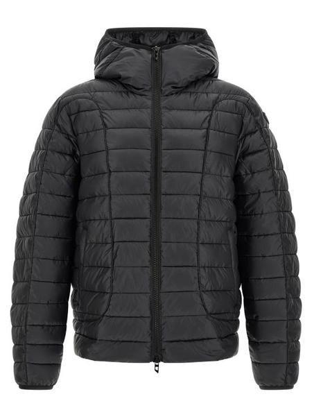 DIESEL J-COMMON BLUE GREY HOODED BOMBER JACKET | Garmentory