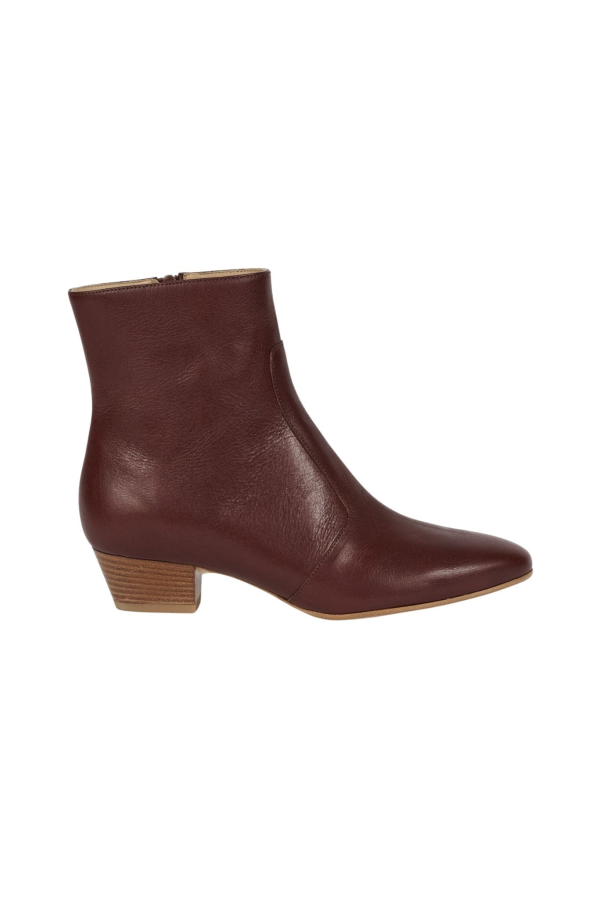 Jamie Haller The Beatnik Boots - Bright Burgundy