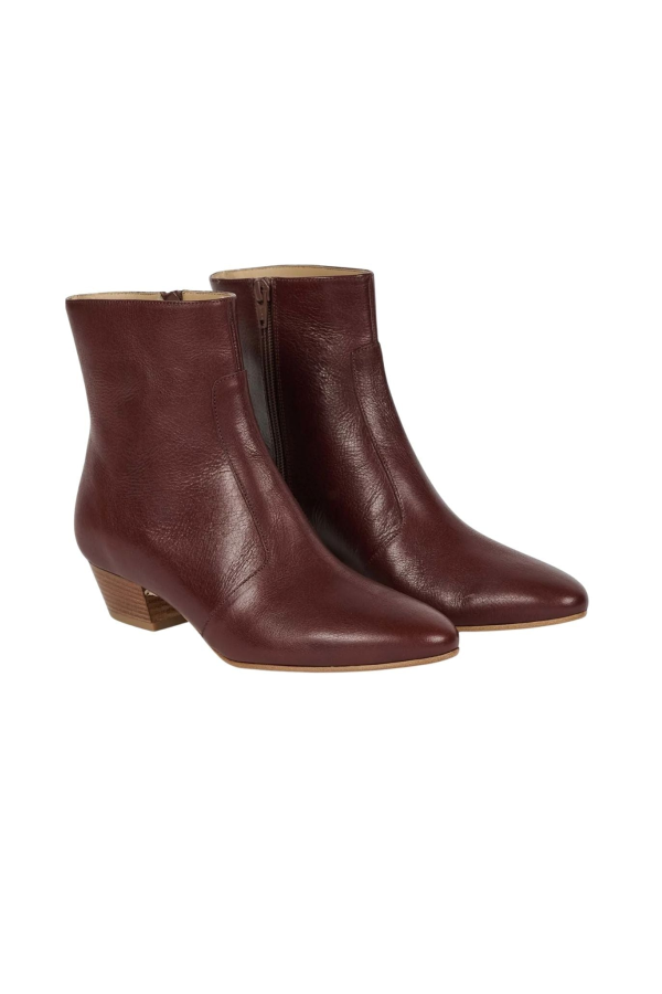 Jamie Haller The Beatnik Boots - Bright Burgundy