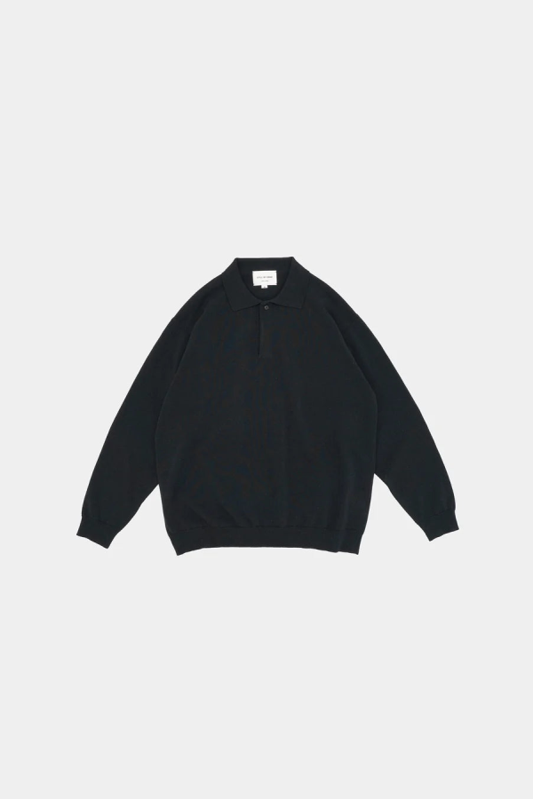 Still By Hand Silk Mixed Knitted Polo
