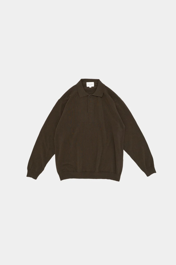 Still By Hand Silk Mixed Knitted Polo
