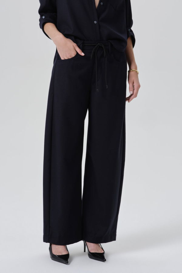 Citizens of Humanity Brynn Drawstring Italian Virgin Wool Trouser