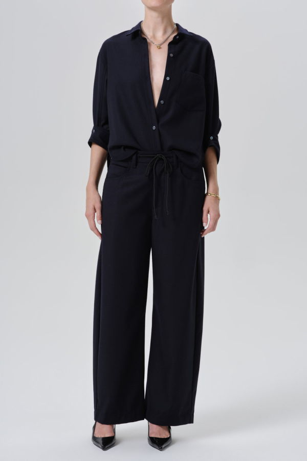 Citizens of Humanity Kayla Shrunken Italian Virgin Wool Shirt