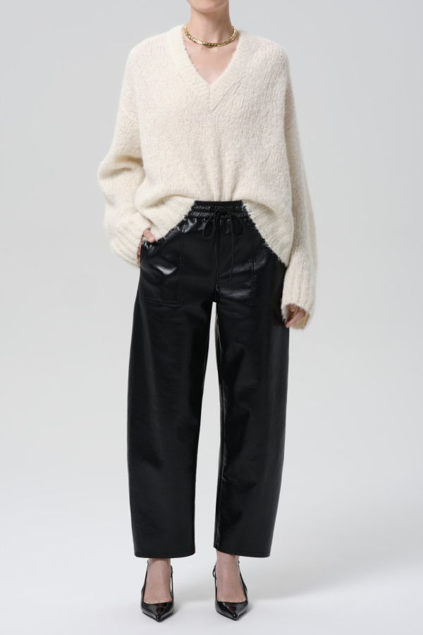 Citizens of Humanity Rework Recycled Leather Pull On Pants
