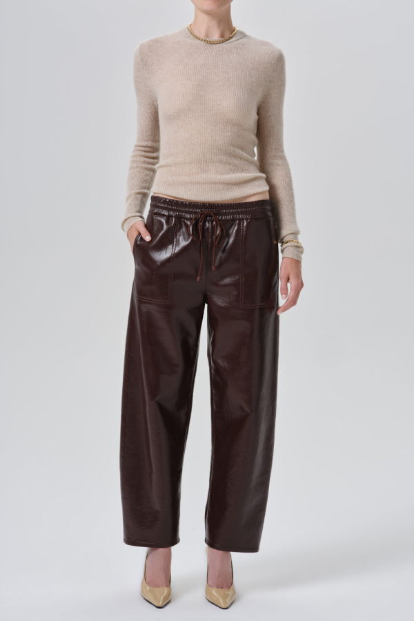Citizens of Humanity Rework Recycled Leather Pull On Pants