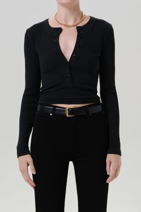 Citizens of Humanity Varra Henley Top