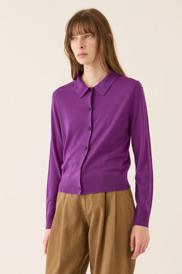 demylee Willow Superfine Merino Wool Cardigan