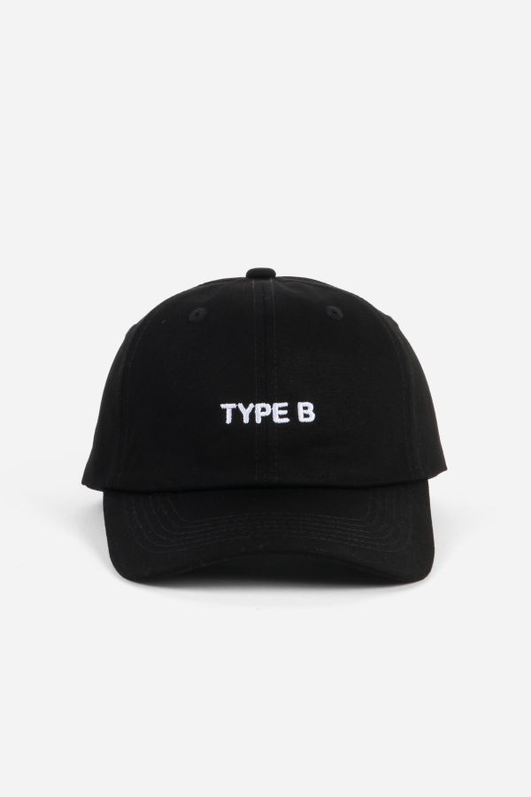 "INTENTIONALLY __________." Type B Dad Cap - Black White