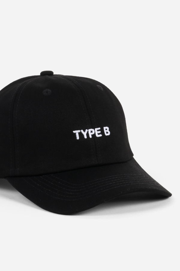 "INTENTIONALLY __________." Type B Dad Cap - Black White
