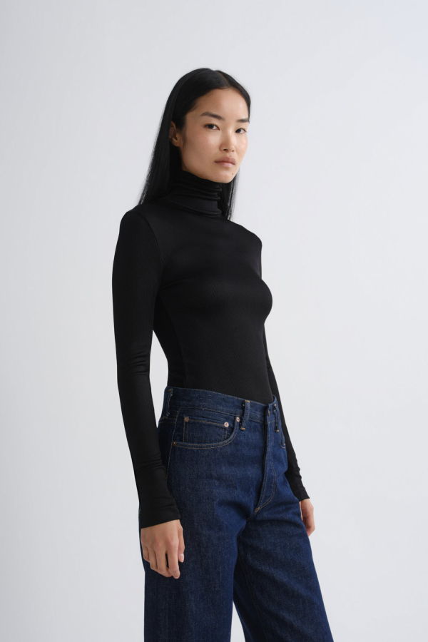 AGOLDE Carlyle Turtleneck - Black