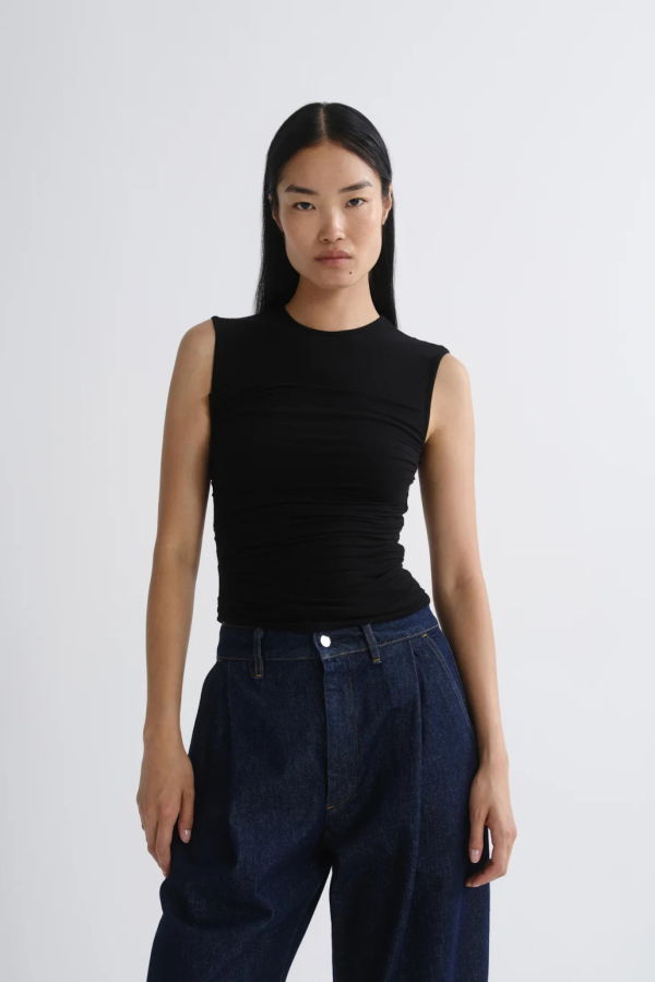 AGOLDE Theodore Tank - Black