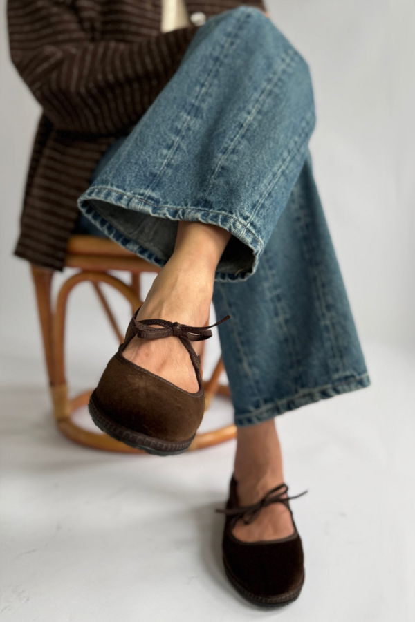 VIBI VENEZIA Brigitte Velvet Shoes