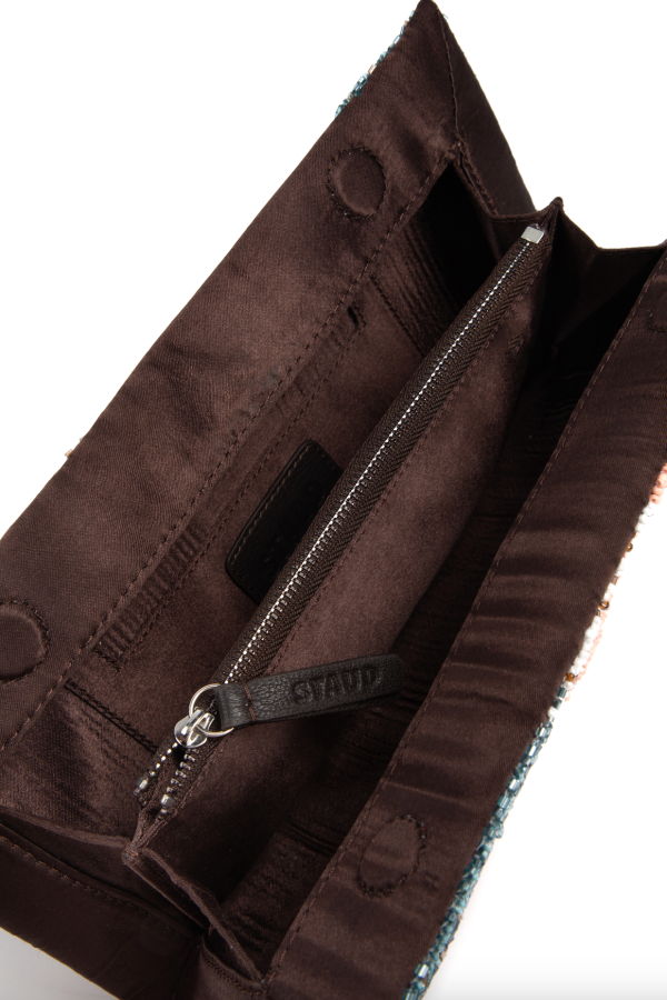 Staud Muse Clutch - Butterfly Moss