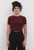 Baserange Heart Tee Shirt - Nara Red - Thumbnail 1