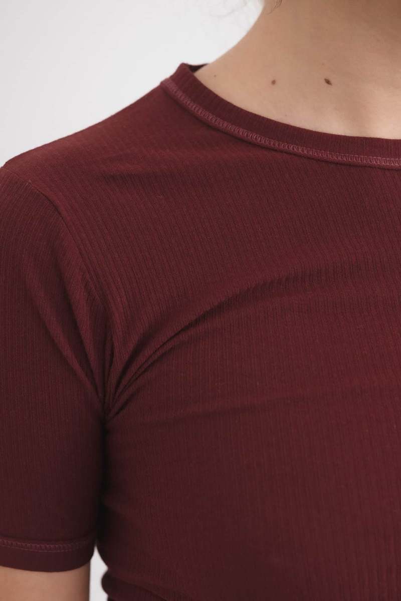 Baserange Heart Tee Shirt - Nara Red