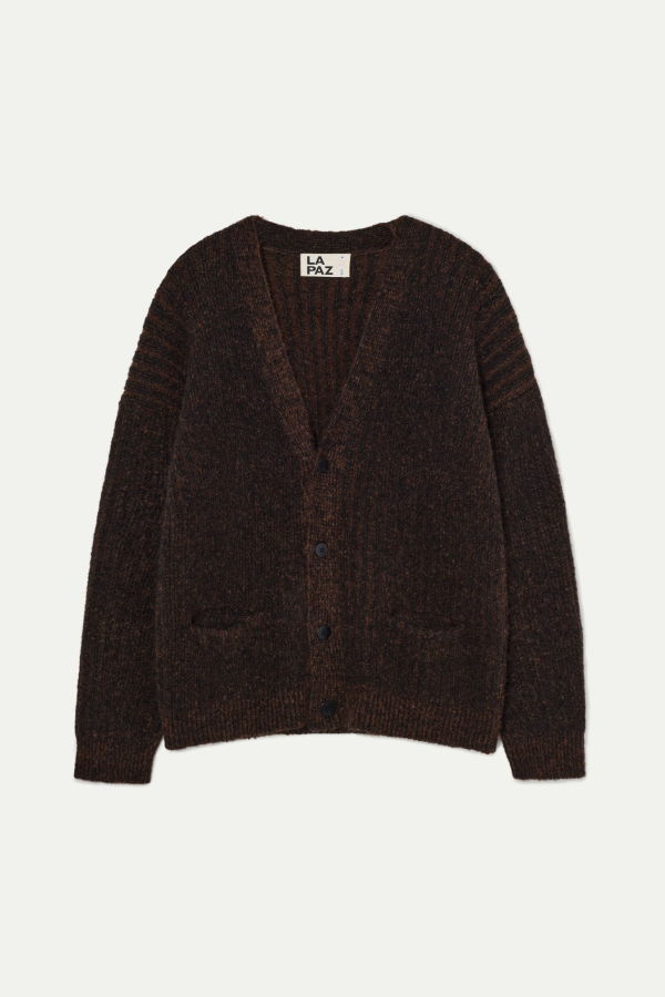 La Paz Queiroz Cardigan - Brown/Black