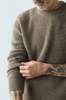 Tercette Crew Sweater - Undyed Light Brown - Thumbnail 2