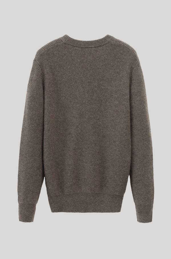 Tercette Crew Sweater - Undyed Light Brown