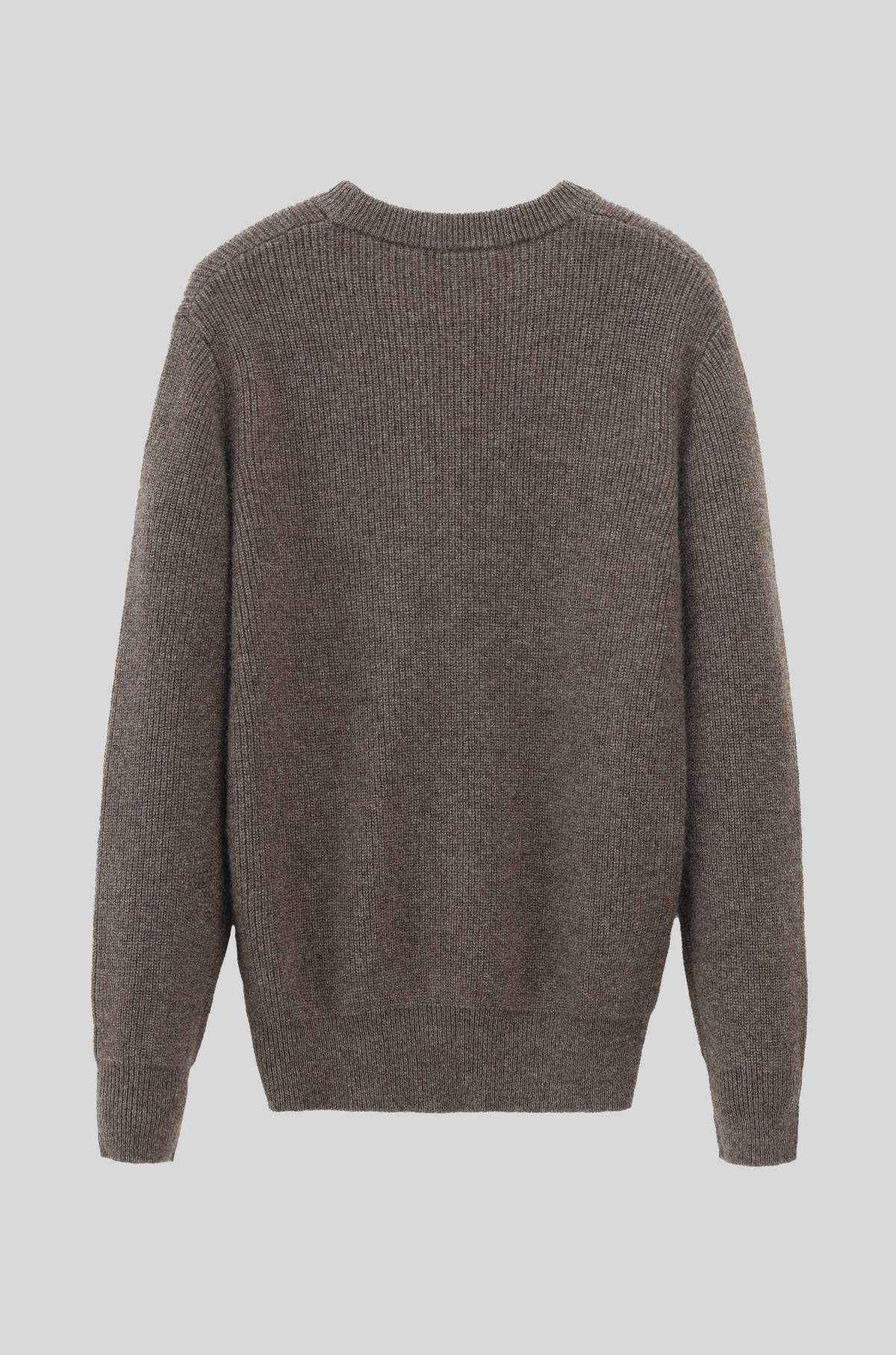 Tercette Crew Sweater - Undyed Light Brown - Image 5 of 5