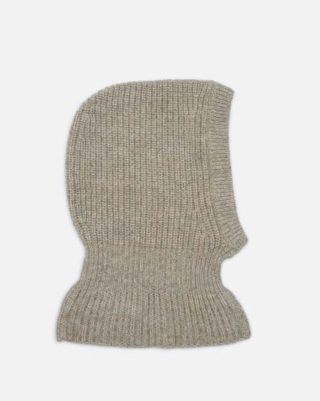 Lemaire Lambswool Hood - Anthracite Melange | Garmentory