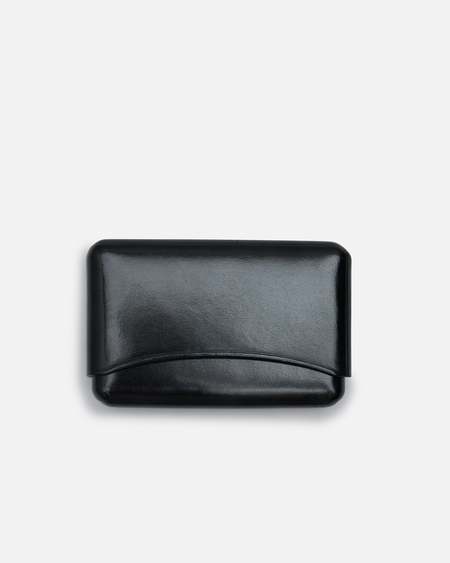 11 by Boris Bidjan Saberi Cow Skin Wallet - Black | Garmentory
