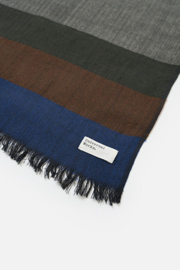 Universal Works Himalayan Reversible Wool Scarf