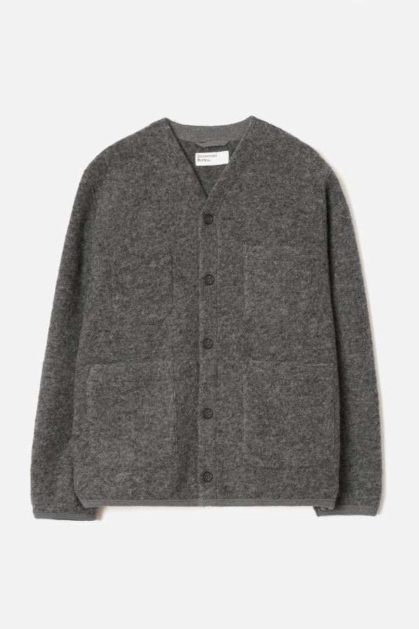 Universal Works Wool Fleece Cardigan