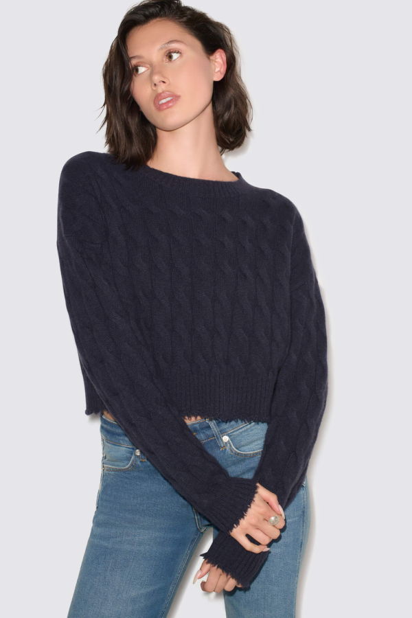 RE/DONE Rowe Cashmere Pullover