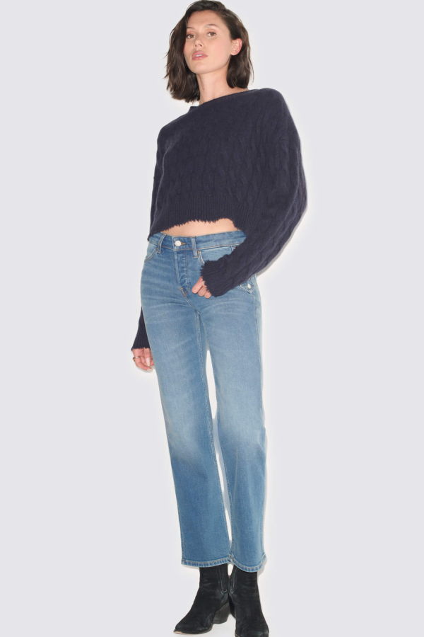 RE/DONE Rowe Cashmere Pullover