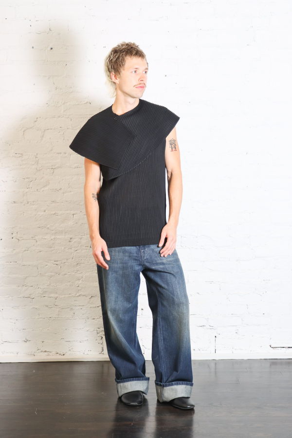 HOMME PLISSE ISSEY MIYAKE Agave Mesh Vest