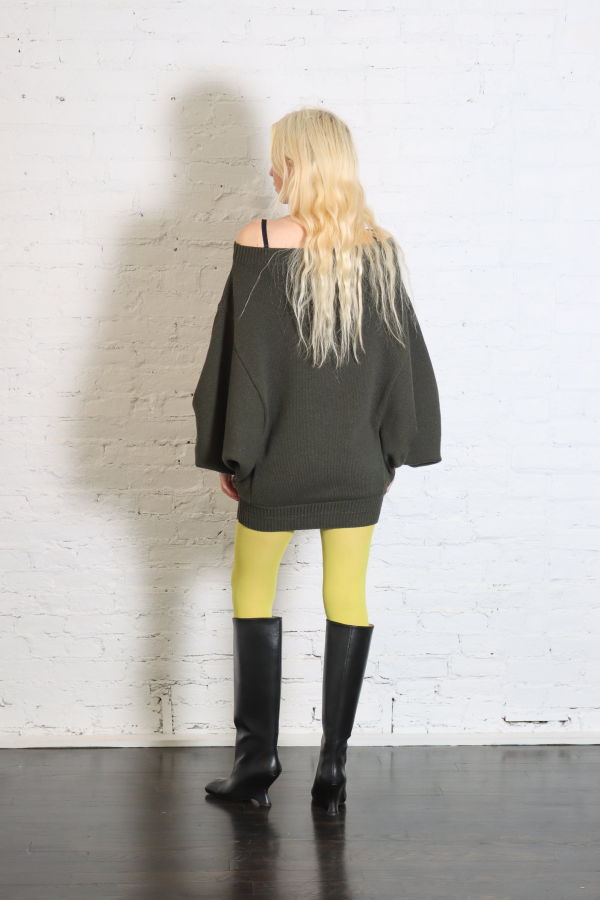 Maison Margiela Sweater Mini Dress